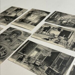 Antique Fontainebleau France Post Cards